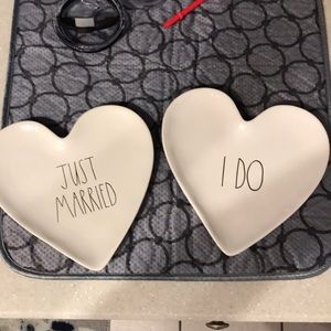 Rae Dunn Heart plates